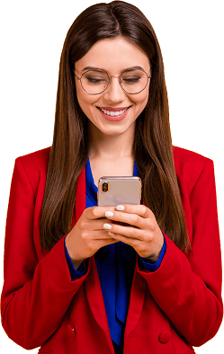 Professional woman using StartOffice